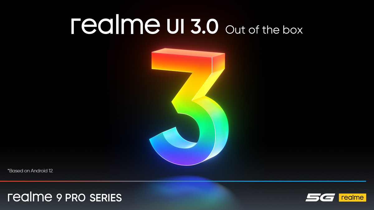 Realme 9 Pro+ ได้รับการยืนยันว่าจะเปิดตัวพร้อมกับ Realme UI 3.0 บนพื้นฐาน Android 12